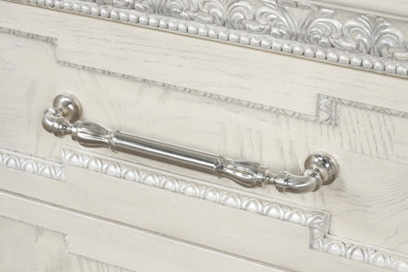 Stella Mia Creamy White Nightstand - Ornate Home