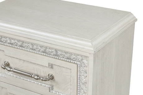 Stella Mia Creamy White Nightstand - Ornate Home