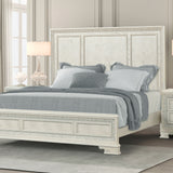 Stella Mia Creamy White Queen 5 Piece Bedroom Set w/2 Nightstands - Ornate Home