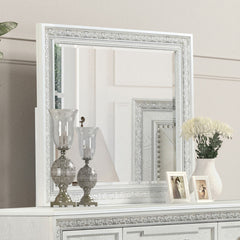 Stella Mia Creamy White Queen Full 4 Piece Bedroom Set - Ornate Home