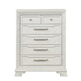 Stella Mia Creamy White Queen Full 5 Piece Bedroom Set w/Chest - Ornate Home