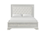 Stella Mia Creamy White Queen Full 5 Piece Bedroom Set w/Chest - Ornate Home