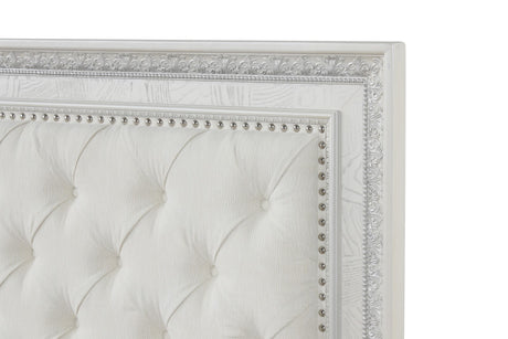 Stella Mia Creamy White Queen Full Bed - Ornate Home