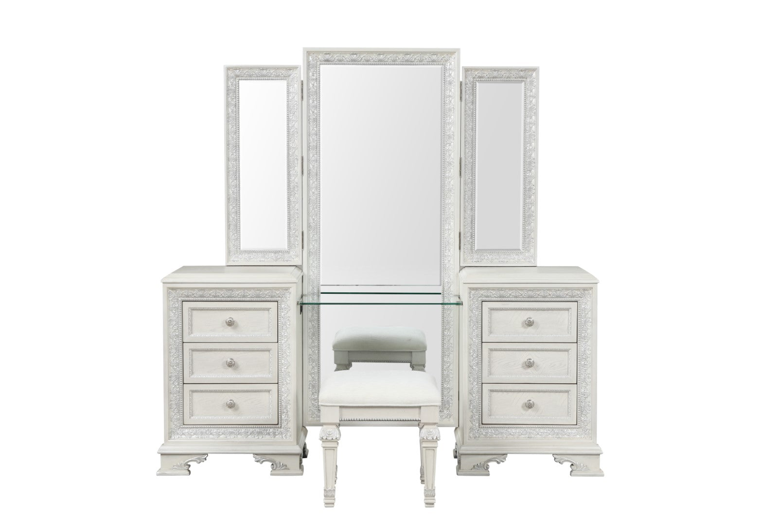 Stella Mia Creamy White Vanity - Ornate Home