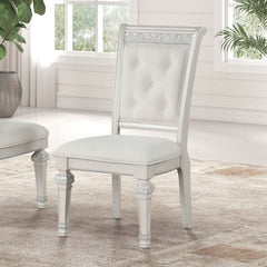 Stella Mia Ivory 9 Piece Dining Set - Ornate Home