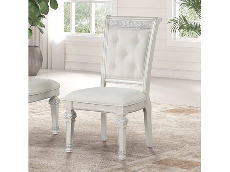 Stella Mia Ivory Chair (Set of 2) - Ornate Home