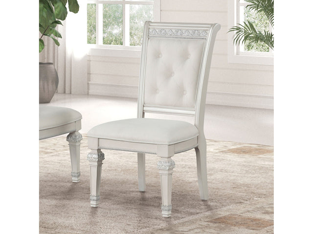 Stella Mia Ivory Chair (Set of 2) - Ornate Home