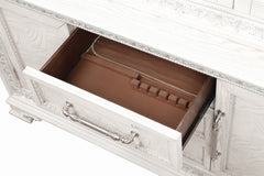 Stella Mia Ivory Hutch Buffet - Ornate Home