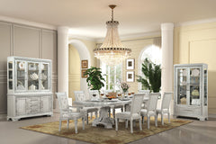 Stella Mia Ivory Hutch Buffet - Ornate Home
