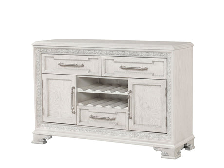 Stella Mia Ivory Server - Ornate Home