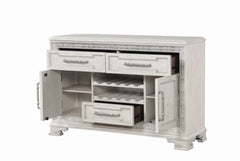 Stella Mia Ivory Server - Ornate Home
