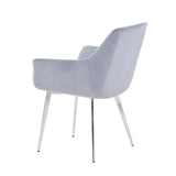 Stella Platinum Uph Chair (Set of 2) - Ornate Home