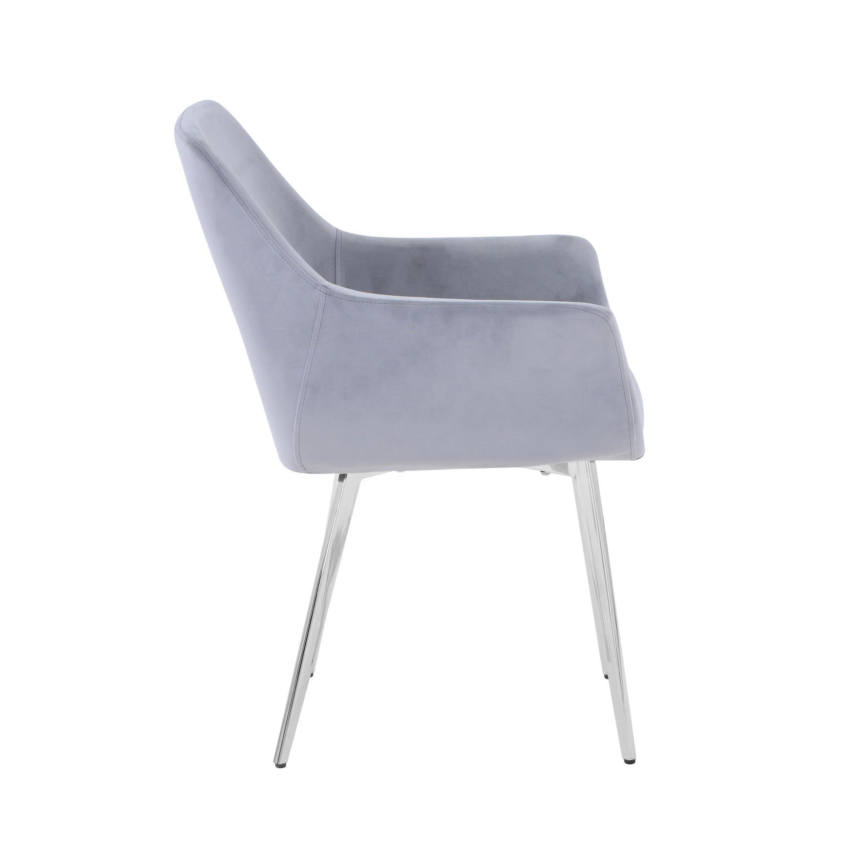 Stella Platinum Uph Chair (Set of 2) - Ornate Home