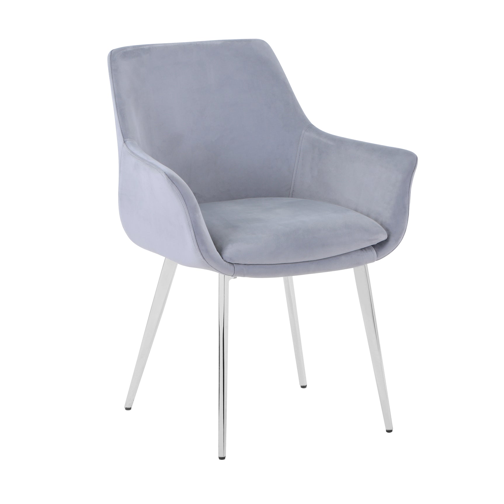 Stella Platinum Uph Chair (Set of 2) - Ornate Home
