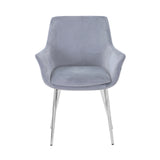 Stella Platinum Uph Chair (Set of 2) - Ornate Home