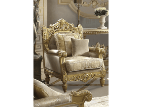 Stellar Metallic Gold Chair  / HD-2659 - Ornate Home