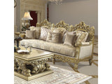Stellar Metallic Gold Sofa  / HD-2659 - Ornate Home
