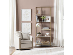 Stellar White/Gold Etagere - Ornate Home