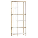 Stellar White/Gold Etagere - Ornate Home