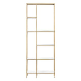 Stellar White/Gold Etagere - Ornate Home