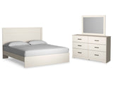Stelsie King Panel Bedroom Set with Dresser and Mirror (Online Special Price) - Ornate Home