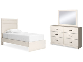 Stelsie Twin Panel Bedroom Set with Dresser and Mirror (Online Special Price) - Ornate Home