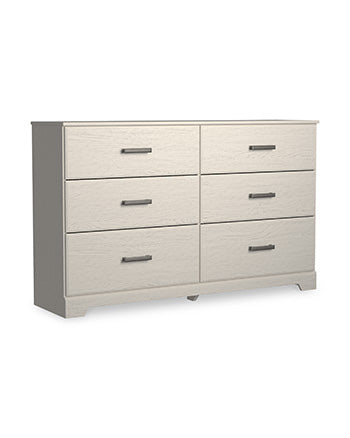 Stelsie White Dresser (Online Special Price) - Ornate Home
