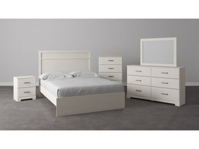 Stelsie White Dresser and Mirror (Online Special Price) - Ornate Home