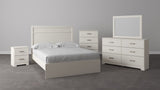 Stelsie White Dresser and Mirror (Online Special Price) - Ornate Home