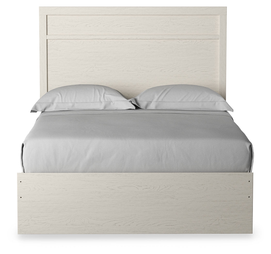 Stelsie White Full Panel Bedroom Set with Dresser, Mirror and Nightstand (Online Special Price) - Ornate Home