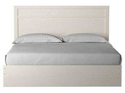Stelsie White King Panel Bed (Online Special Price) - Ornate Home