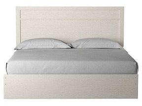 Stelsie White King Panel Bed (Online Special Price) - Ornate Home