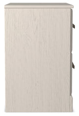 Stelsie White King Panel Bedroom Set with Chest and Nightstand (Online Special Price) - Ornate Home