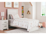 Stelsie White Twin Panel Bed (Online Special Price) - Ornate Home