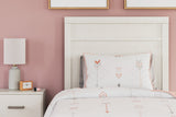 Stelsie White Twin Panel Bed (Online Special Price) - Ornate Home