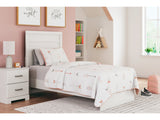 Stelsie White Twin Panel Youth Bed - Ornate Home