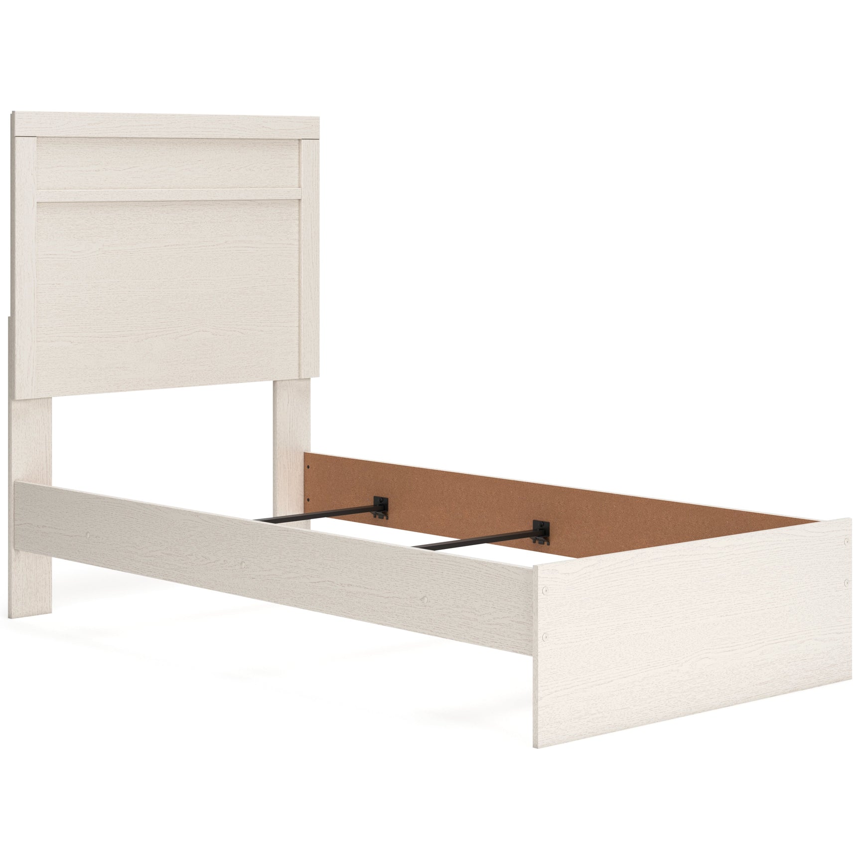 Stelsie White Twin Panel Youth Bed - Ornate Home