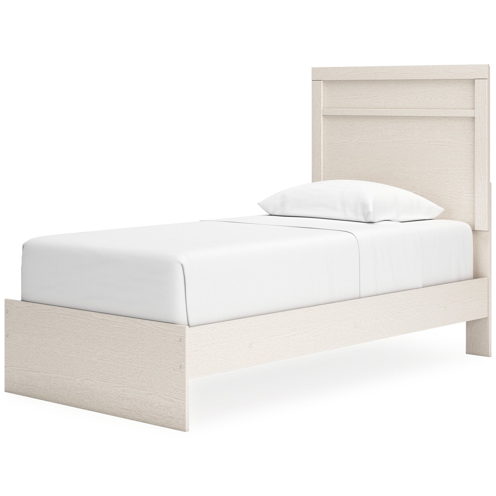 Stelsie White Twin Panel Youth Bed - Ornate Home