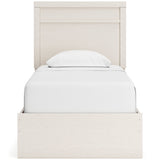 Stelsie White Twin Panel Youth Bed - Ornate Home