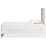 Stelsie White Twin Panel Youth Bed - Ornate Home