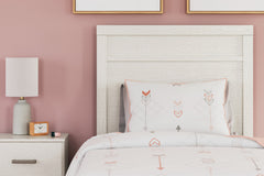 Stelsie White Twin Panel Youth Bed - Ornate Home