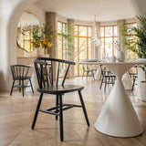 Stenger Black Dining Chair (Set of 2) - Ornate Home