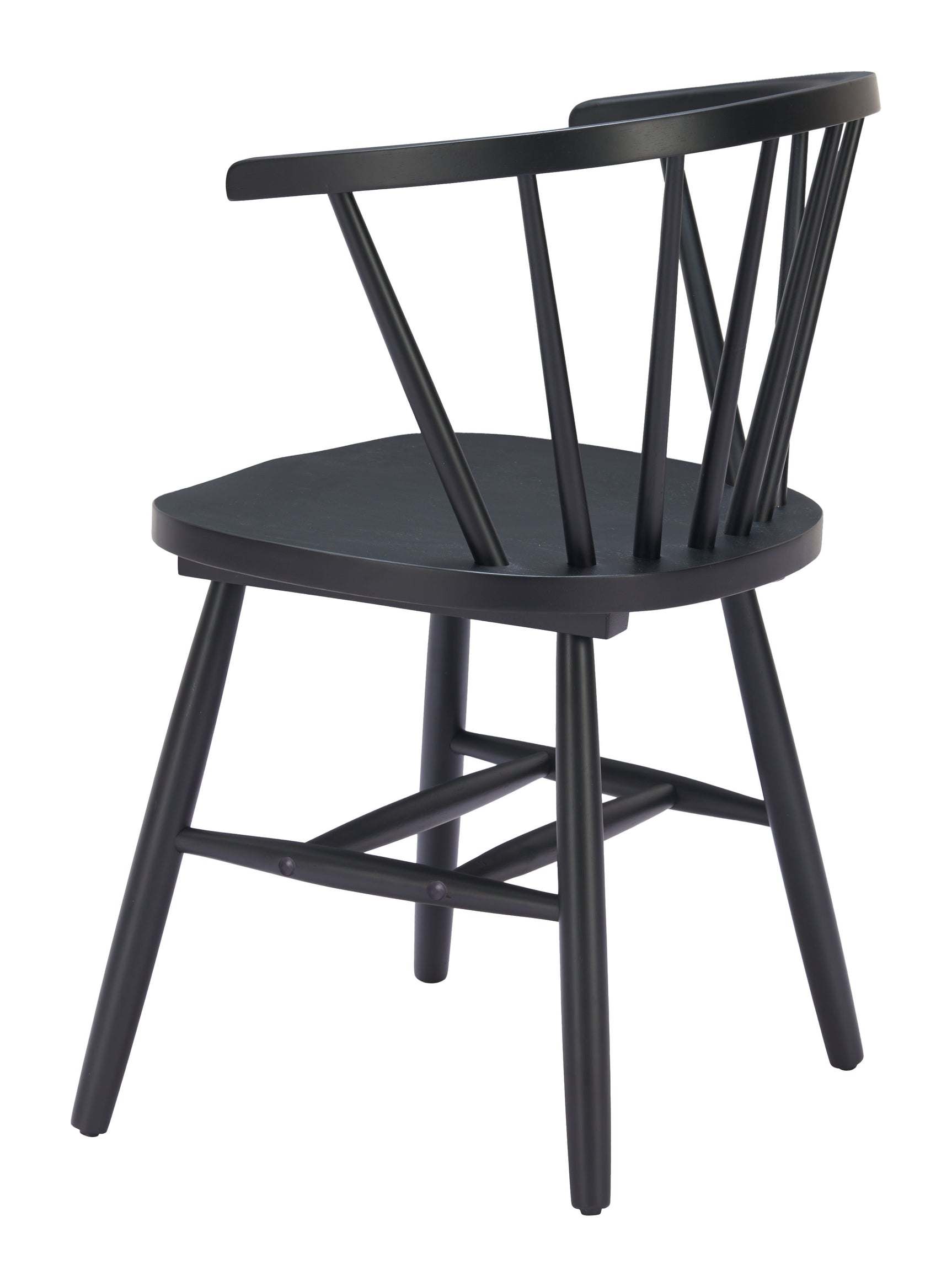 Stenger Black Dining Chair (Set of 2) - Ornate Home