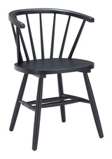 Stenger Black Dining Chair (Set of 2) - Ornate Home
