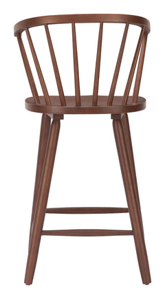 Stenger Walnut Counter Stool (Set of 2) - Ornate Home