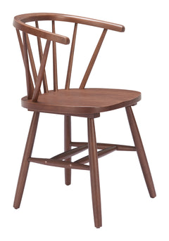 Stenger Walnut Dining Chair (Set of 2) - Ornate Home