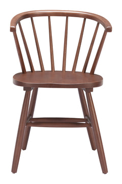 Stenger Walnut Dining Chair (Set of 2) - Ornate Home