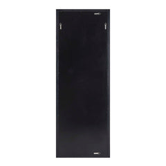 Stenton Black Tall Wooden Mirror - Ornate Home