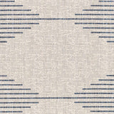 Stephan Blue & Cream Outdoor Rug - Ornate Home