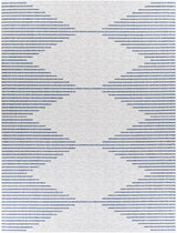 Stephan Blue & Cream Outdoor Rug - Ornate Home
